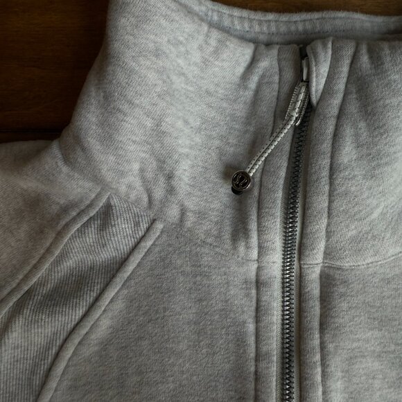 Lululemon Scuba Half-Zip Hoodie – Heather Gray (Size XS/S) - Picture 2 of 6